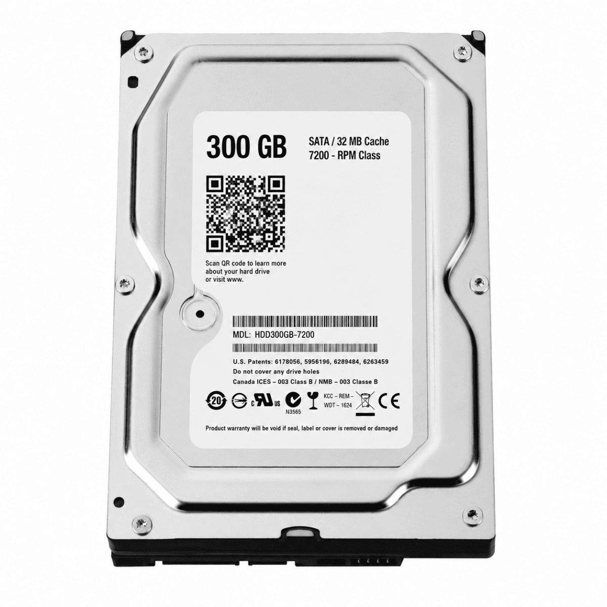 Disco rigido SATA da 3,5 pollici da 300 GB
