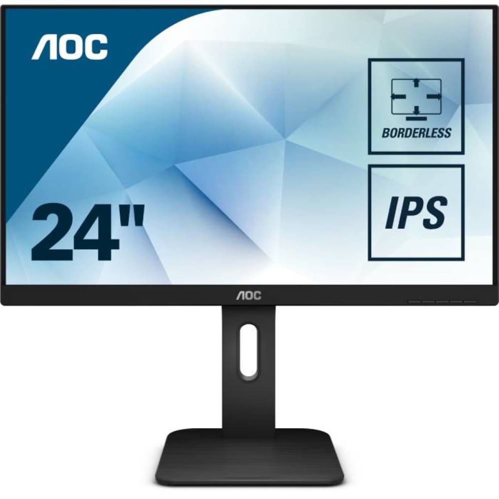 AOC 24P1 - 24 pollici - 1920x1080 - DP - DVI - HDMI - VGA - Nero