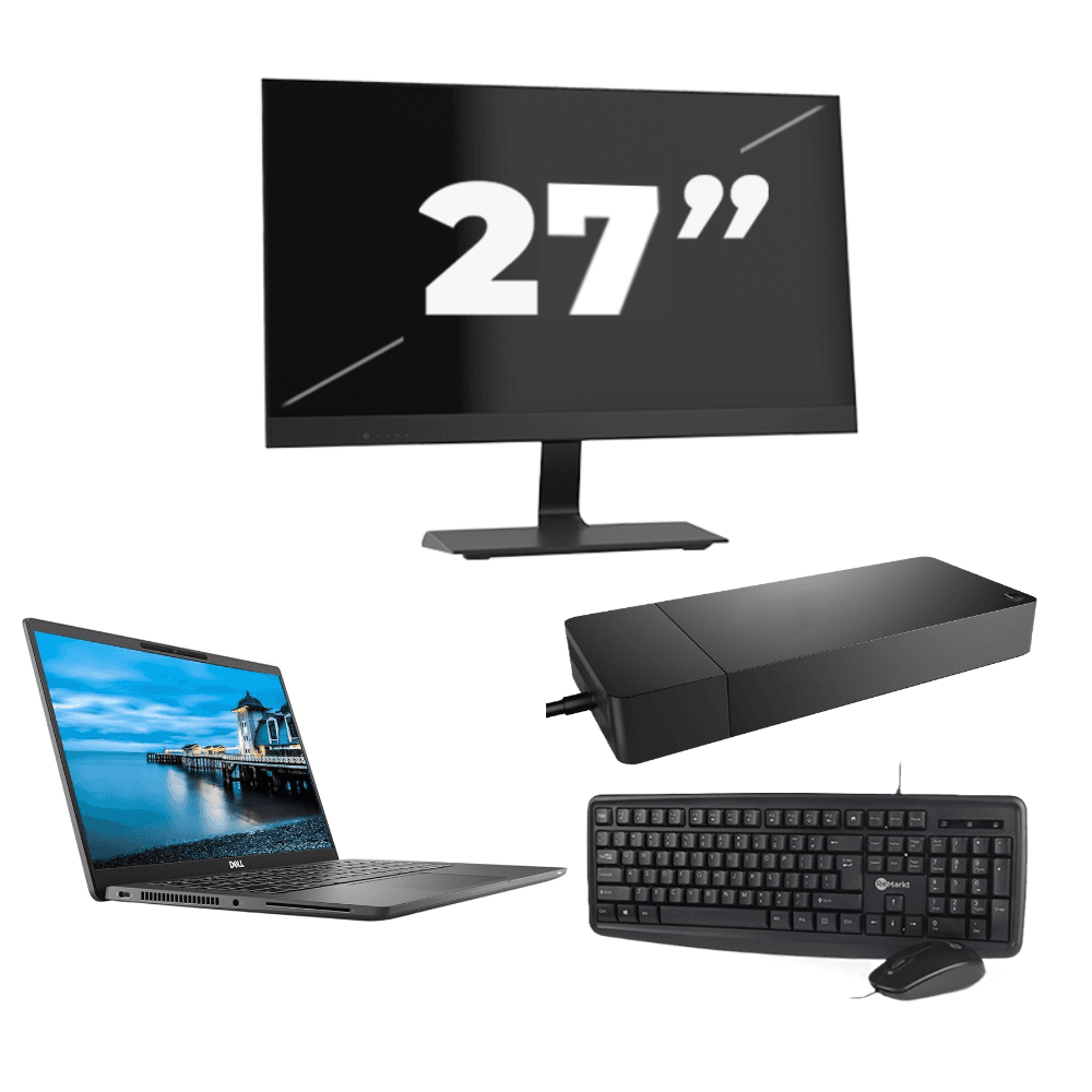 Dell Latitude 7420 - Intel Core i7 11ª generazione - 14 pollici - 16GB RAM - 512GB SSD - Windows 11 Home + 1x Monitor da 27 pollici