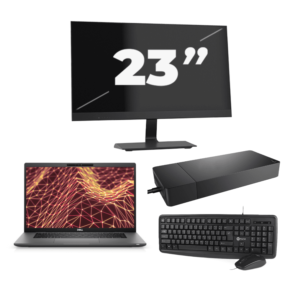 Dell Latitude 7530 - Intel Core i7 12ª generazione - 15 pollici - 16GB RAM - 512GB SSD - Windows 11 Home + 1x Monitor da 23 pollici