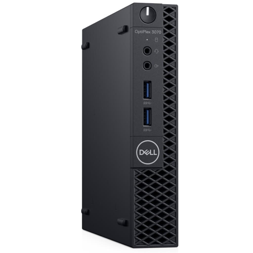 Dell Optiplex 3070 Micro USFF - Intel Core i7-8a generazione - 8 GB di RAM - SSD da 256 GB - Windows 11