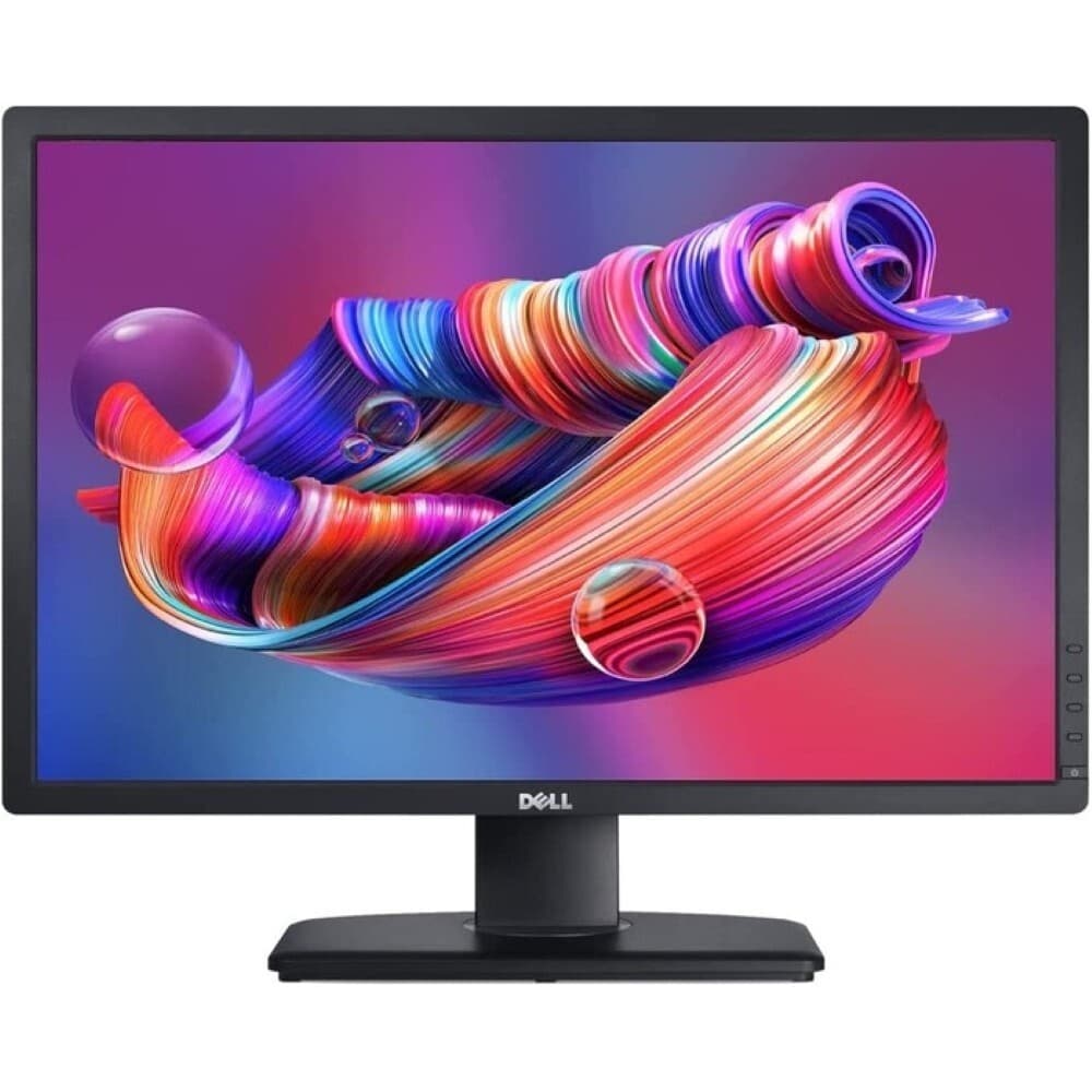 Monitor Dell UltraSharp U2412MC - 24 pollici - 1920x1200 - DP - DVI - VGA - Nero