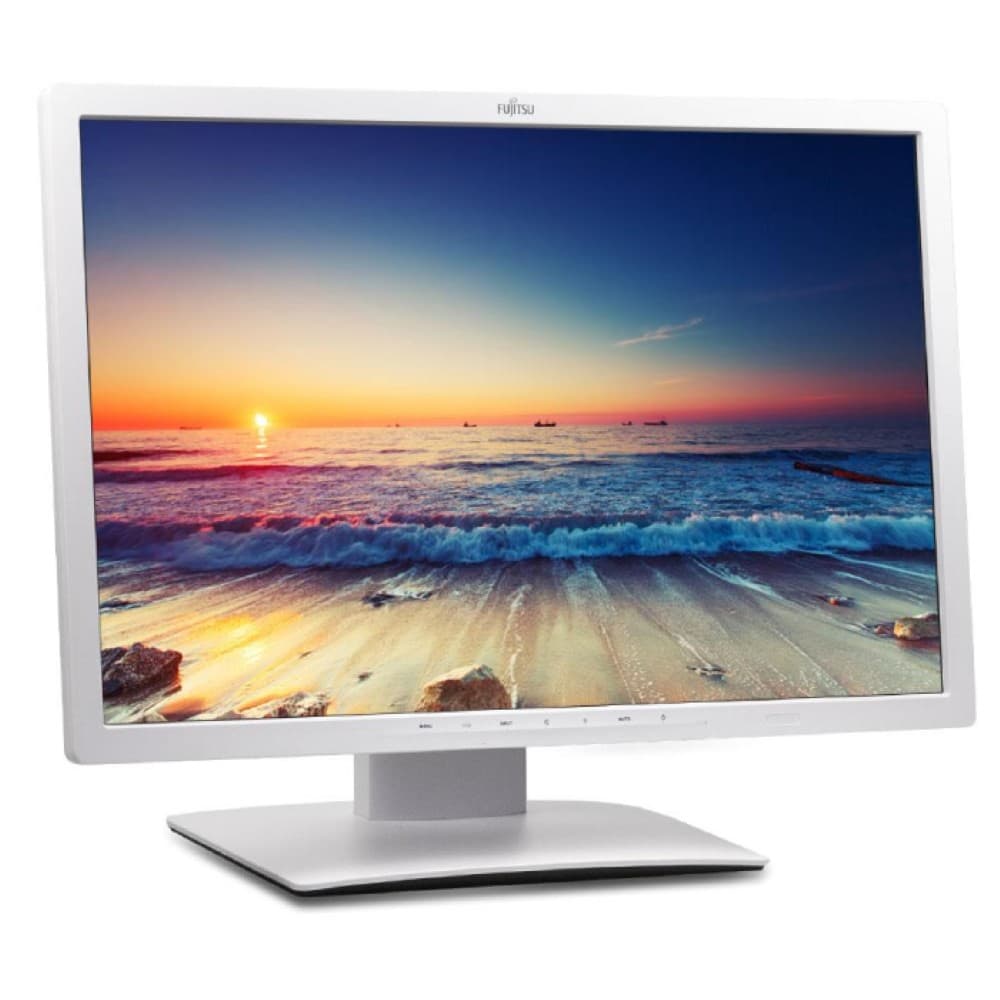 Fujitsu B24W-7 LED - 24 pollici - 1920x1200 - DVI - VGA - Bianco