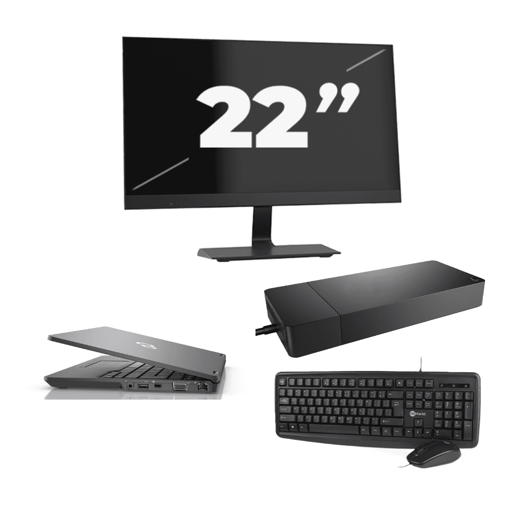 Fujitsu LIFEBOOK U7311 - Intel Core i7-11a generazione - 13 pollici - 16 GB di RAM - 256 GB SSD - Windows 11 Home + 1 monitor da 22 pollici