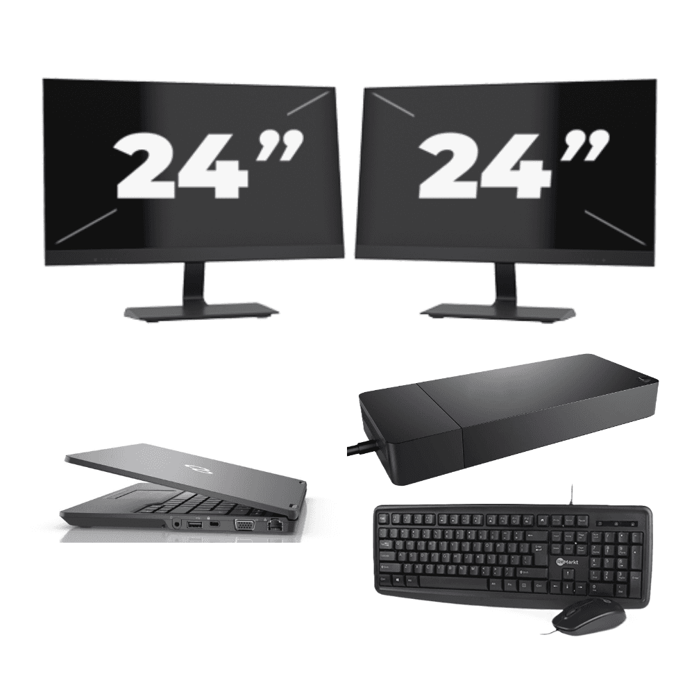 Fujitsu LIFEBOOK U7311 - Intel Core i7-11a generazione - 13 pollici - 16 GB di RAM - 256 GB SSD - Windows 11 Home + 2 monitor da 24 pollici