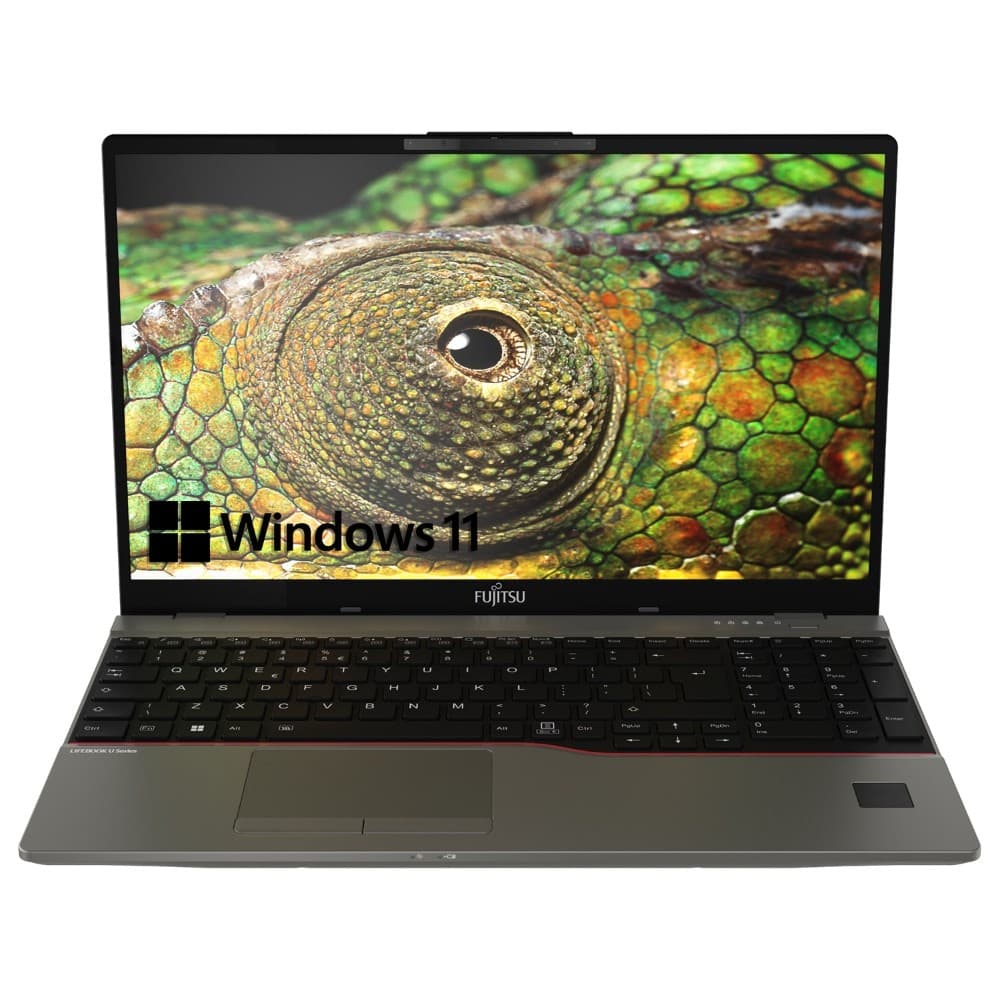 Fujitsu LIFEBOOK U7512 - Intel Core i7 di dodicesima generazione - 15 pollici - 8 GB di RAM - SSD da 256 GB - GPU - Windows 11 Home