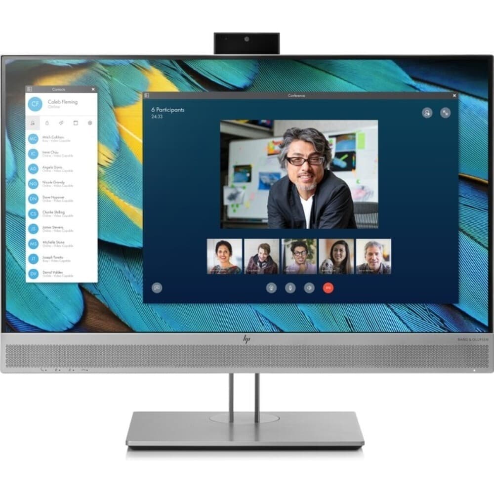 HP EliteDisplay E243m - 24 pollici - 1920x1080 - DP - HDMI - VGA - Argento - Senza supporto