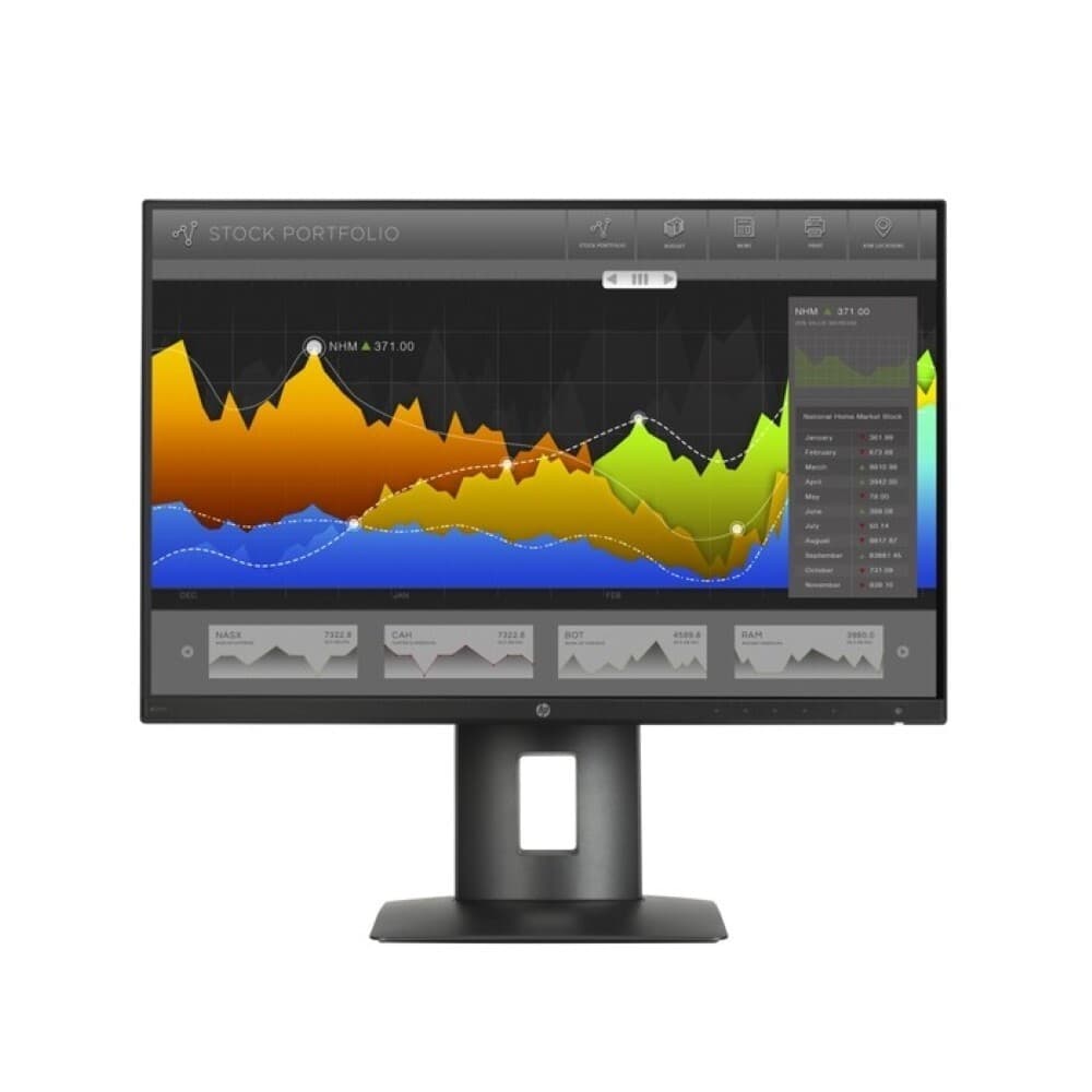 HP Z24nf - 24 pollici - 1920x1080 - DP - DVI - HDMI - Nero