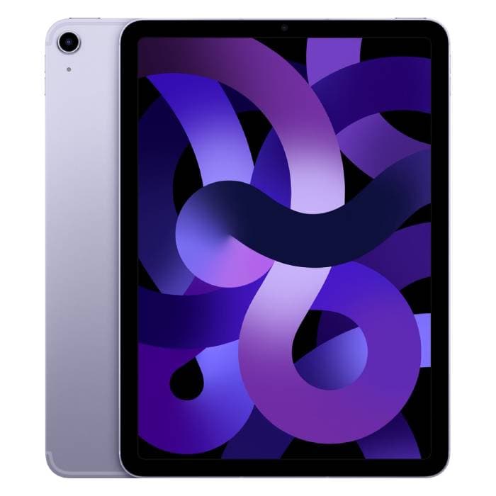 Apple iPad Air 5 (2022) - 10,9 pollici - 64 GB - Viola - Garanzia di 2 anni