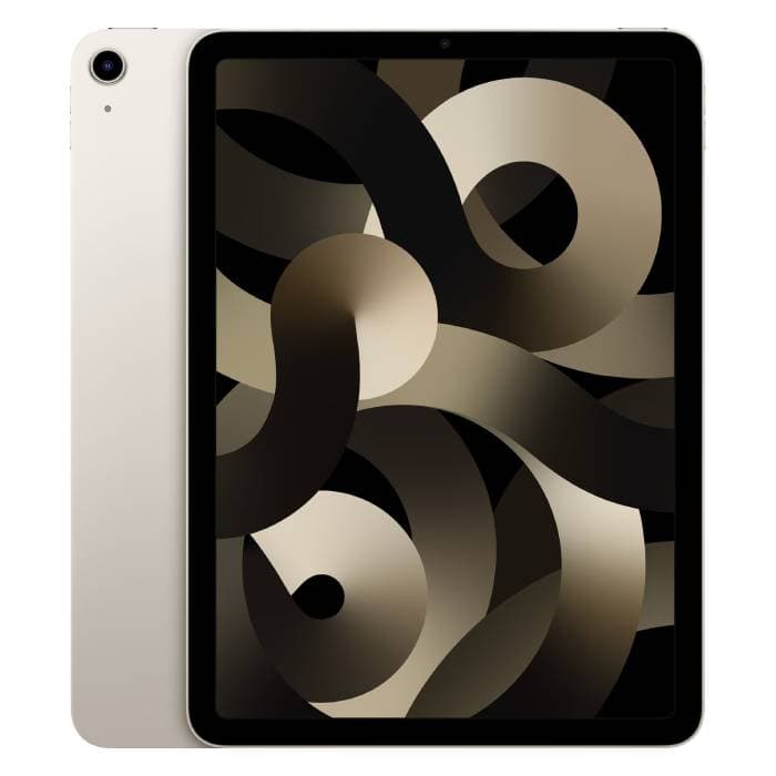 Apple iPad Air 5 (2022) - 10,9 pollici - 64 GB - Starlight - Garanzia di 2 anni