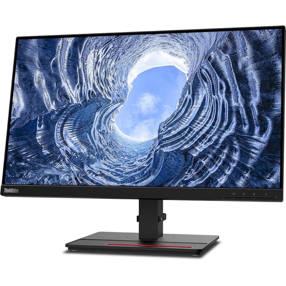 Lenovo ThinkVision T24i-2L - 24 inch - 1920x1080 - DP - HDMI - VGA - Zwart