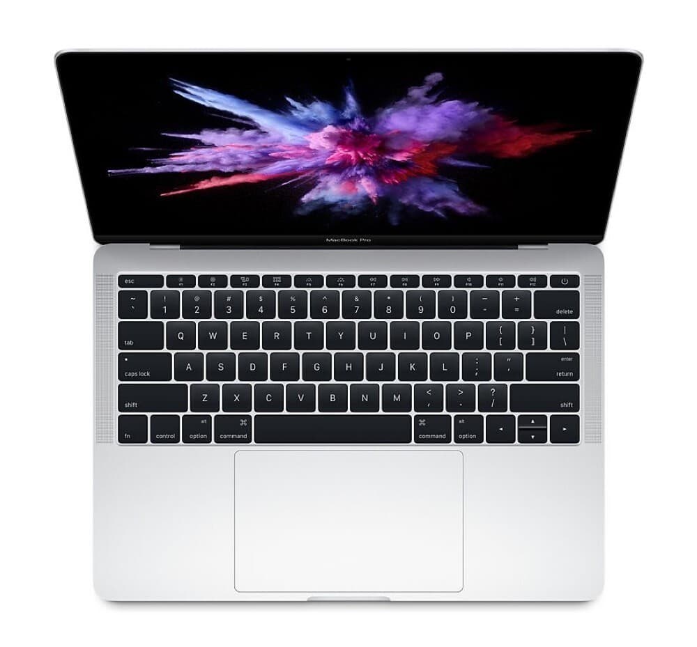 Apple MacBook Pro (13 pollici, 2017) - Intel Core i5 - 8 GB di RAM - SSD da 256 GB - 2 porte Thunderbolt 3 - Argento - Garanzia di 2 anni