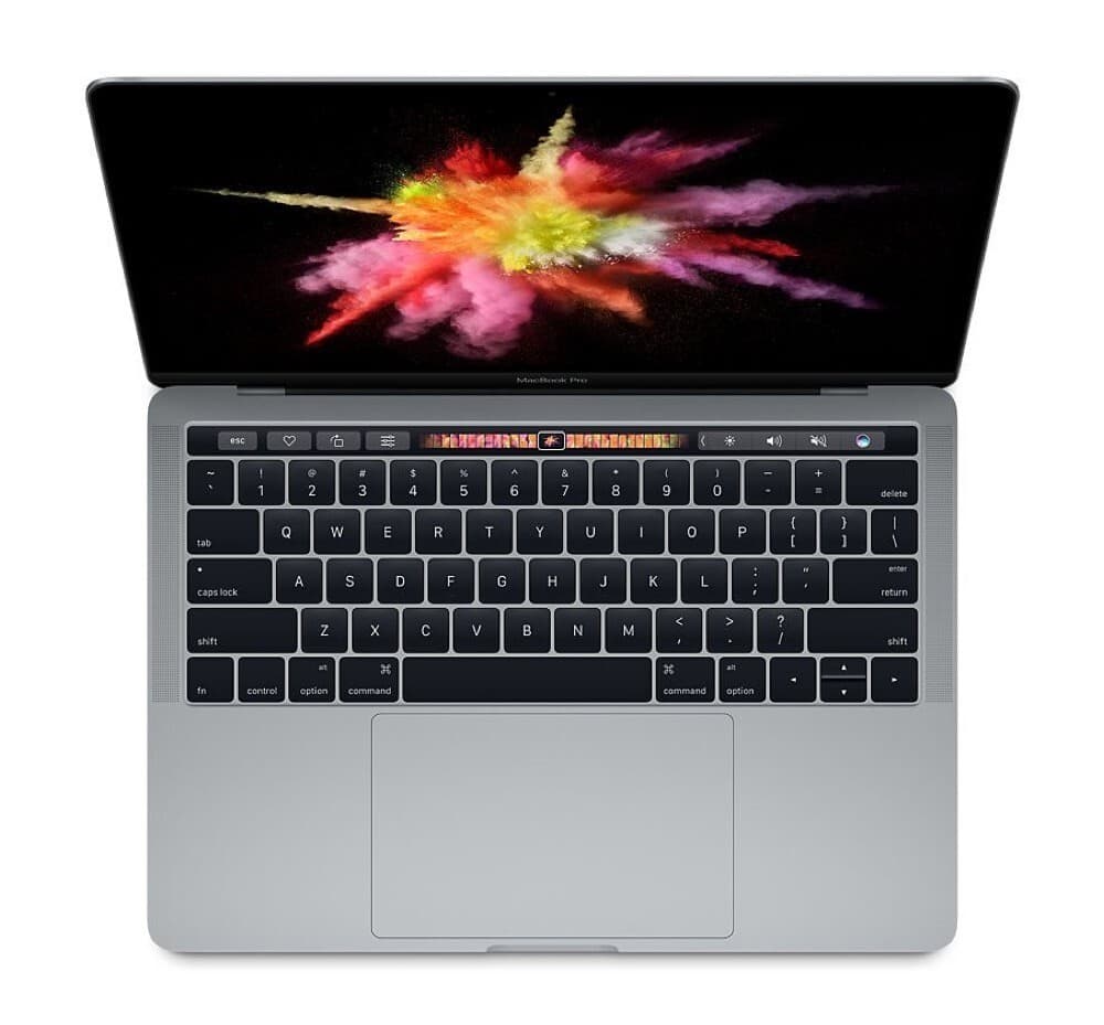 Apple MacBook Pro (13 pollici, 2017) - Intel Core i7 - 16 GB di RAM - SSD da 256 GB - Touch Bar - 4 porte Thunderbolt 3 - Grigio siderale - 2 anni di garanzia