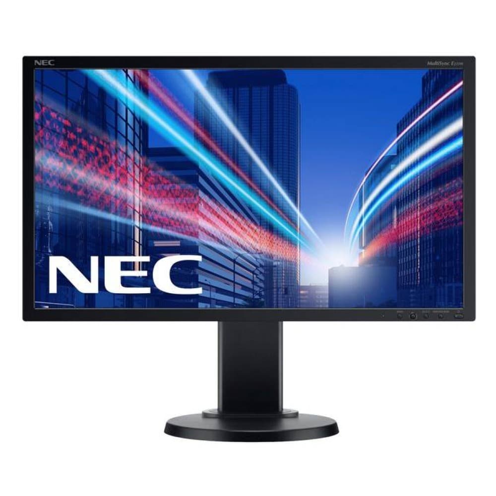 Monitor NEC MultiSync E231W - 23 pollici - 1920x1080 - DP - DVI - VGA - Nero
