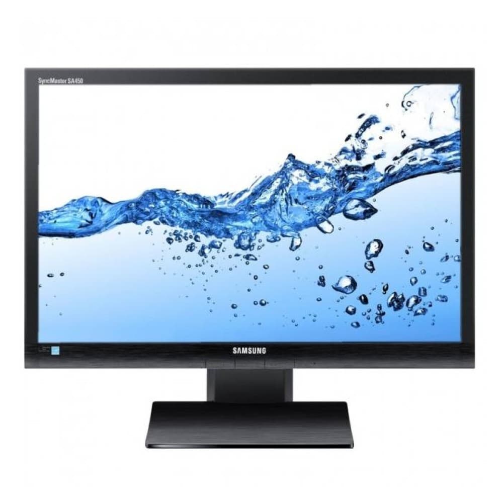 Samsung S24A450BW - 24 pollici - 1920x1200 - DVI - VGA - Nero